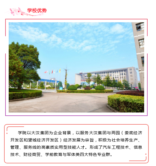 潇湘职业学院2020年单招招生简章