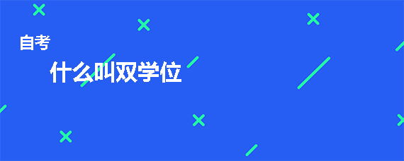 什么叫双学位